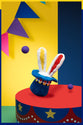 Interactive Plush Dog Toy Bundle, Clown Wobble Hammer & Bunny Squeeze Hat 2-Pack