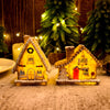 Christmas Small House Micro Landscape Luminous House Furnishings Ornaments