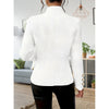 Women's Slim Fit Long Sleeve Blazer | Elegant Casual Business Jacket with Single-Breasted Design