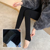 Bottoming Women's Outer Wear Plus Velvet Pencil Pants Students