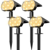 Solar Lawn Lights Courtyard Lights Outdoor Waterproof 4