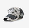 Men’s Embroidered Tiger Head Outdoor Sun Hat – Stylish & Protective Leisure Cap