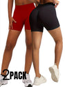 2pcks-Cooling Yoga Shorts Breathable & Anti-Bacterial
