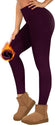 Velvet Padded Leggings High Waist Warm Hiking Workout Lady