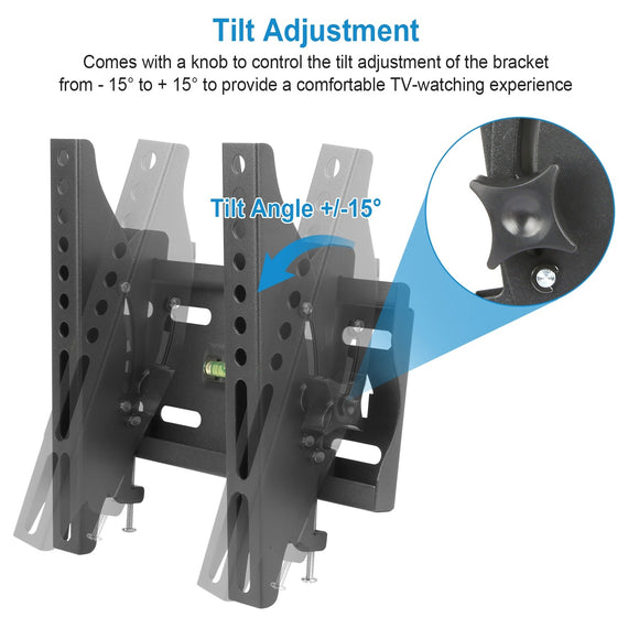 1PC Universal TV Wall Mount Bracket | Tilt & Swivel for 23″–42″ LED, LCD & Plasma TVs | VESA 200x200mm