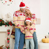Casual Parent-child Outfit Christmas Knitted Pullover Sweater