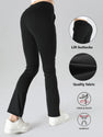 High-Waisted Flare Sharkskin Leggings Slim Fit, Lightweight & Sculpting Yoga Pants