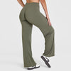 Peach Hip Slimming Yoga Straight-leg Pants