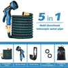 Amazingforless  Water Hose Upgraded Leakproof Lightweight No-Kink Garden Hose Flexible Expanding Water Hose Black Blue