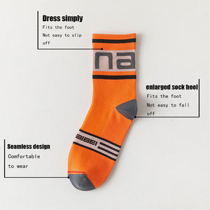 6 Pairs Men's Performance Athletic Crew Socks | Cushioned, Breathable & Durable for Running, Cycling, Gym & Outdoor Sports