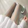 Women's Pattern Love All-match Stockings Panty-hose Sexy Girl Skin Beauty Socks