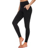 Women's Pocket Soft Belly Contracting High Elastic Slim High Waist Leggings