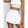 Women Tennis Skirt Golf Skorts Athletic High Waisted With Pockets Inner Shorts Sport Workout