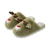 Cartoon Cotton Slippers Inner Velvet Insulated Cotton-padded Shoes
