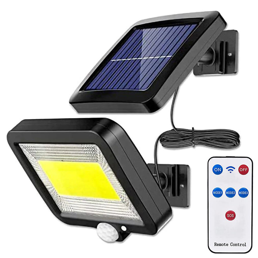 Solar Street Light Splitter | Bright Outdoor LED | COD + Remote Control