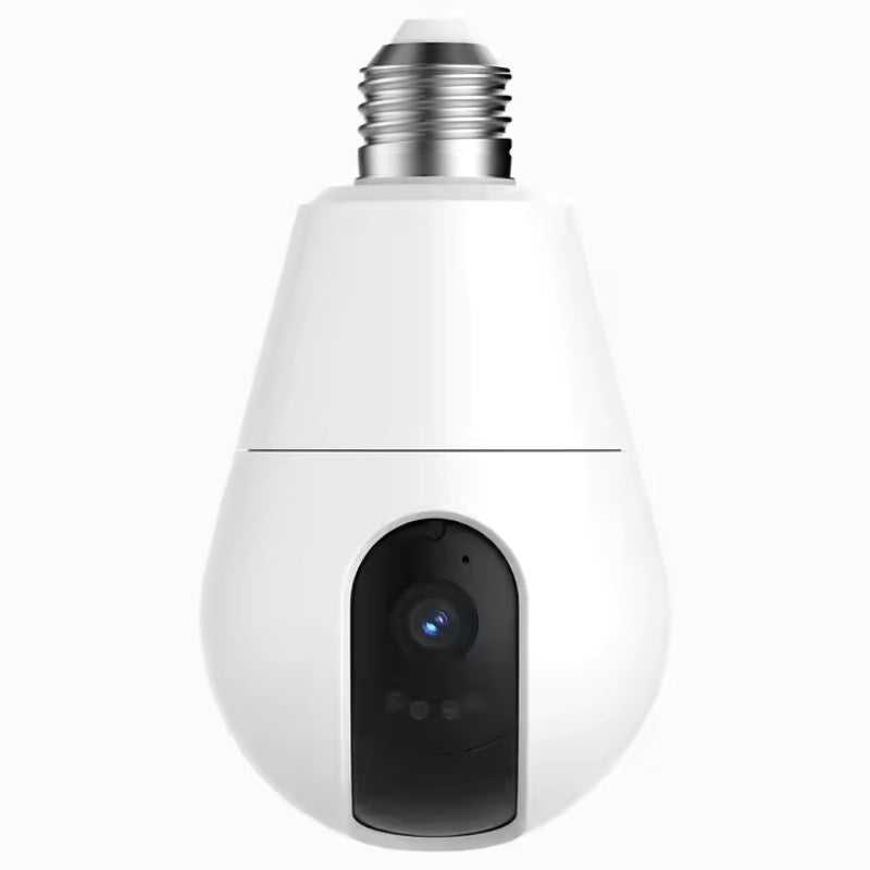 WESECUU 3MP 360° Smart Bulb Camera – Watch Over Every Angle