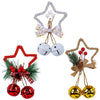 Christmas Five-pointed Star Bell Accessories Pendant