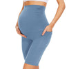 Five-point Pocket Maternity Pants High Waist Slim Fit Maternity Pants