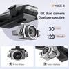 4DRC V14 Professional Drone 6K HD Dual Camera Wifi FPV Portable RC Quadcopter 2 BATTERY,Drones Suitable For Adults & Beginners.Logistics Is Randomly Sent By UPS,USPS,Self-pickup.