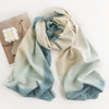 Pure Color Artificial Cashmere Scarf Women's Winter High-grade ShawlTassel Warm Shawl