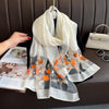 Elegant All-match Embroidered Summer Sunscreen Scarf