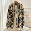 Retro High Sense Artificial Cashmere Scarf