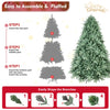 Artificial 5ft Blue Green Tint Christmas Tree