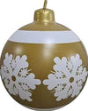 Christmas Ornament Ball Outdoor Pvc 60CM Inflatable Decorated Ball PVC Giant Big Large Balls Xmas Tree Decorations Toy Ball