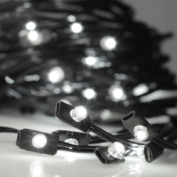30-LED Solar String Lights in Cool White | Perfect for 8/9/6-Rib WD Umbrellas