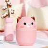 Adorable Cat Air Humidifier | Ultra-Quiet USB Mist Purifier for Home, Office, Bedroom & Car | LED Cool Mist Aromatherapy