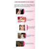 Gender Neutral Press On Nails Pink - Purple Gradient With Butterfly Art & Metal Embellishments In Stiletto Shape