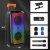 40W Multi Speaker, Light Rhythm Change, Bluetooth Remote Control, Plastic Rod Speaker