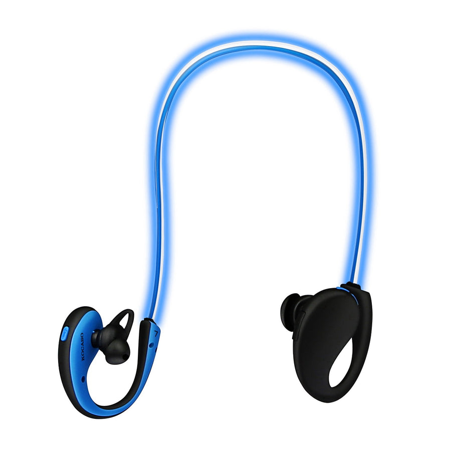 Wireless Sports Neckband Headset V4.1 | HD Stereo Sound, Sweat-Proof, LED Light, Built-in Mic & 8Hrs Playtime – Your Perfect Workout & Running Partner