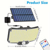 234 LED Outdoor Solar Motion Sensor Light