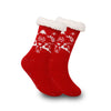 Christmas Women's Thickened Fleece-lined Room Socks