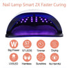 220W Nail Dryer LED Lamp UV Light Polish Gel Curing Machine Electric Manicure