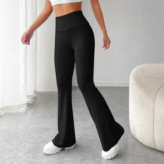 Skin-friendly Yoga Home Flared Pants Leisure Sports