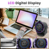 1PC Compact Rechargeable Mini Fan | Desk & Wall Ready