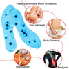 MagnetPlus Transparent Silicone Massage Insoles – Anti-Fatigue & Magnetic Therapy Support