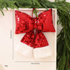 Mirror Bow Christmas Tree Decoration