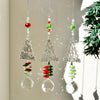 Christmas Sun Catcher Crystal Christmas Tree Pendant