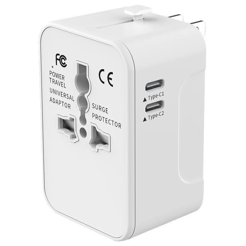 Your Travel Hero: Universal Plug Adapter with 3 USB Ports for Anywhere in the World