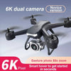 4DRC V14 Professional Drone 6K HD Dual Camera Wifi FPV Portable RC Quadcopter 2 BATTERY,Drones Suitable For Adults & Beginners.Logistics Is Randomly Sent By UPS,USPS,Self-pickup.