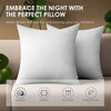 White Square Pillow Two Bubble Bags Suitable For Bed Cushions,  Sofa Cushions, Garden Cushions, Cushion Core, Breathable,  Hand Washable, OKO-100 Certified