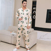Luxury Ice Silk Men's Pajama Set