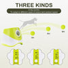 Only Supports Self Pickup  Dog Ball Thrower, Automatic Ball Launcher, Indoor-Outdoor Interactive Dog Toy With Three Scopes, Includes Balls And A Data Cable, Grey-Green