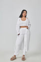 Women’s 3-Piece Cozy Pajama & Lounge Set | Cute Matching Winter Loungewear Suit with Top, Pants & Cardigan