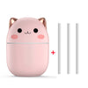 Adorable Cat Air Humidifier | Ultra-Quiet USB Mist Purifier for Home, Office, Bedroom & Car | LED Cool Mist Aromatherapy