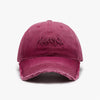 3D Embroidered Soft Top Burr Baseball Cap for Men – Stylish & Comfortable Fit