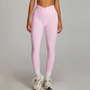 Nude Feel High Waist Fitness Pants Women's Quick-drying Outer Wear Tight Sports Pants